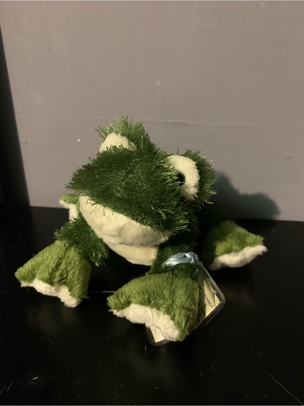 Webkinz Ganz Lil Kinz Frog Plush Stuffed Animal Toy W/ Sealed Code